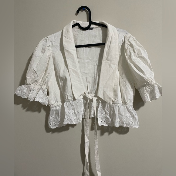 SHEIN MILKMAID CROP TOP - Picture 1 of 3